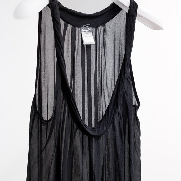 Kristensen Du Nord Black Sheer Tank - Picture 3 of 8